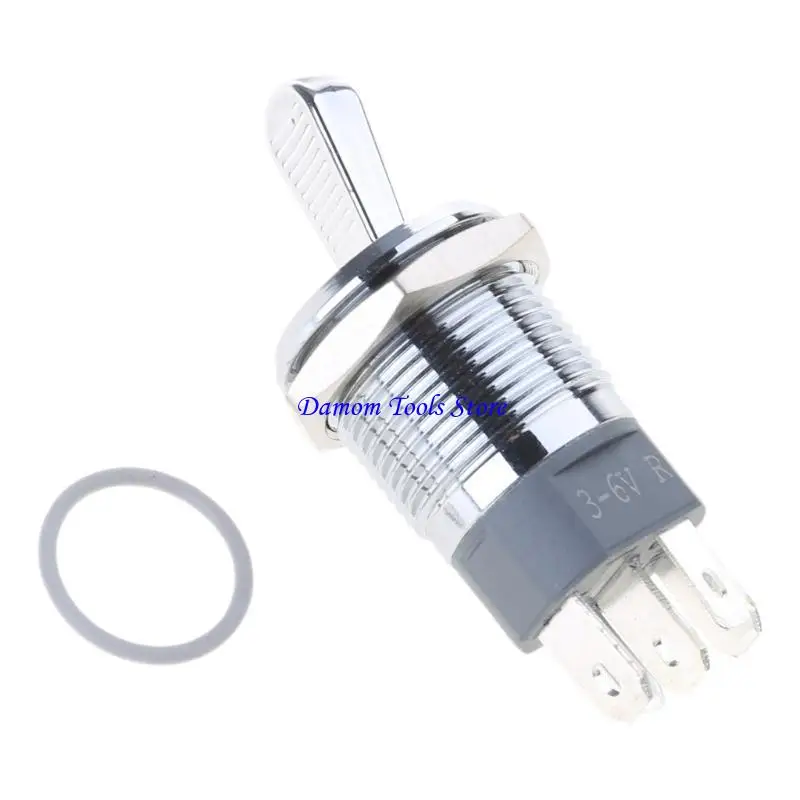 57BE Sturdy Metal Toggle Switches With Two Positions and LED Indicators Use
57BE Sturdy Metal Toggle Switches With Two Positions and LED Indicators Use
