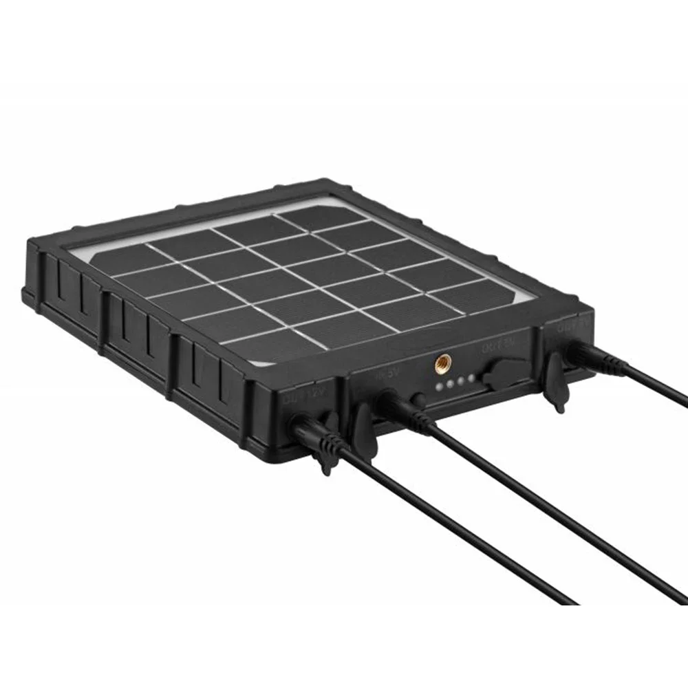 8000mAh Polymer Battery Solar Panel Kit with 3W Power,IP66 Waterproof, LED Indicator, DC&USB Ports, Tree/Tripod Mount Options
8000mAh Polymer Battery Solar Panel Kit with 3W Power,IP66 Waterproof, LED Indicator, DC&USB Ports, Tree/Tripod Mount Options