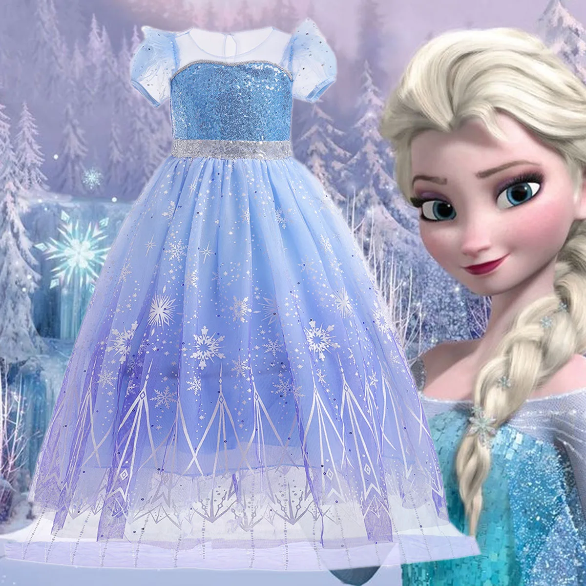 LSYXH Toddler Little Girls Movie Princess Frozen Elsa Birthday Party Cosplay Halloween Fancy Dress
LSYXH Toddler Little Girls Movie Princess Frozen Elsa Birthday Party Cosplay Halloween Fancy Dress