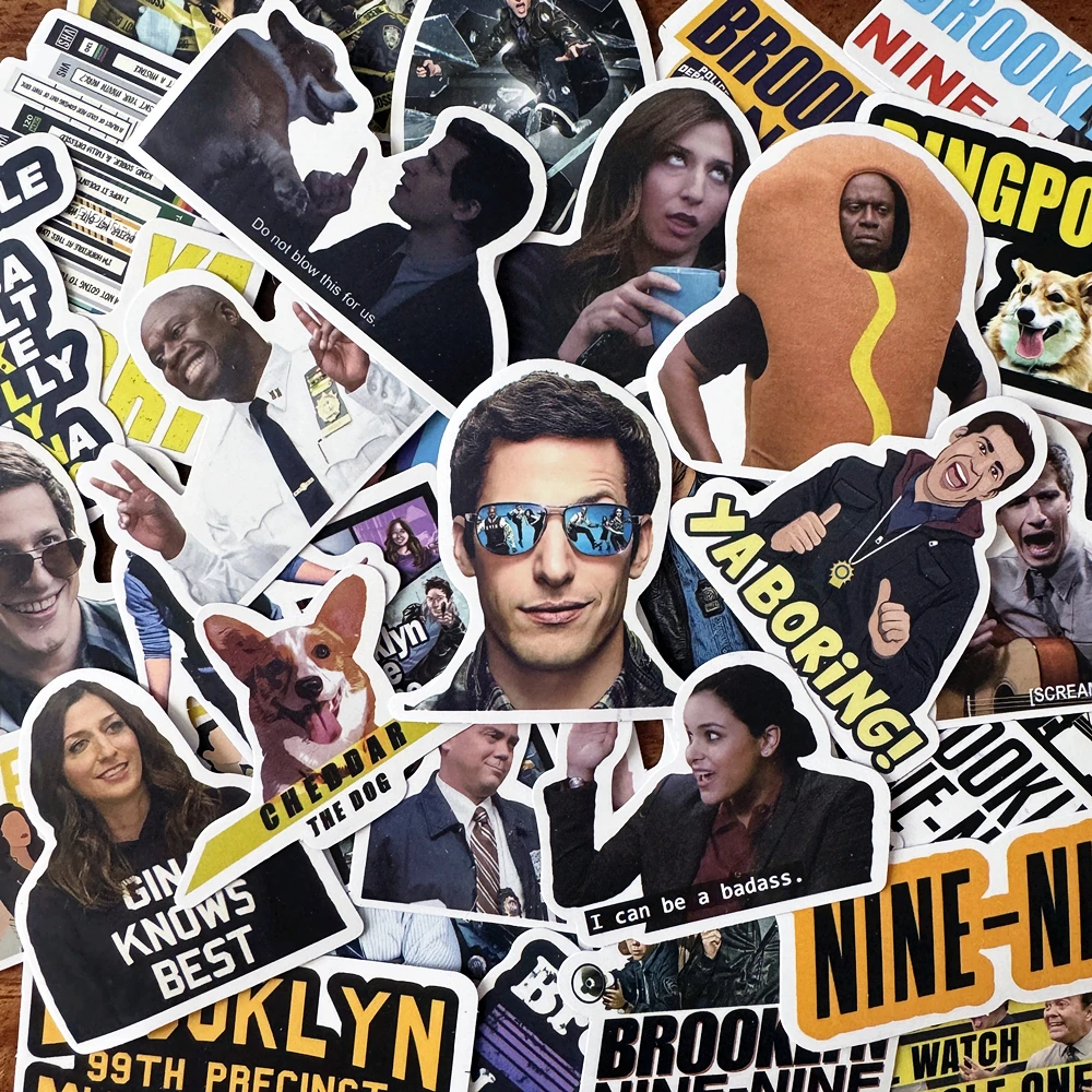 10/50 шт., комедийные детективы, ТВ, Brookly, девять, наклейки для ТВ-шоу для детей, сделай сам, чемодан, ноутбук, скейтборд, мотоцикл, наклейки
10/50 шт., комедийные детективы, ТВ, Brookly, девять, наклейки для ТВ-шоу для детей, сделай сам, чемодан, ноутбук, скейтборд, мотоцикл, наклейки