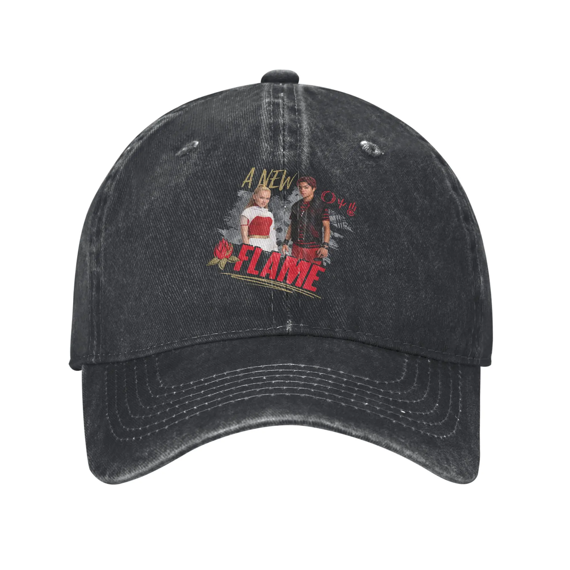 Zombies 4 Nova and Victor Baseball Cap Distressed Denim Washed A New Flame Snapback Cap Outdoor Running Golf Unstructured Hat
Zombies 4 Nova and Victor Baseball Cap Distressed Denim Washed A New Flame Snapback Cap Outdoor Running Golf Unstructured Hat