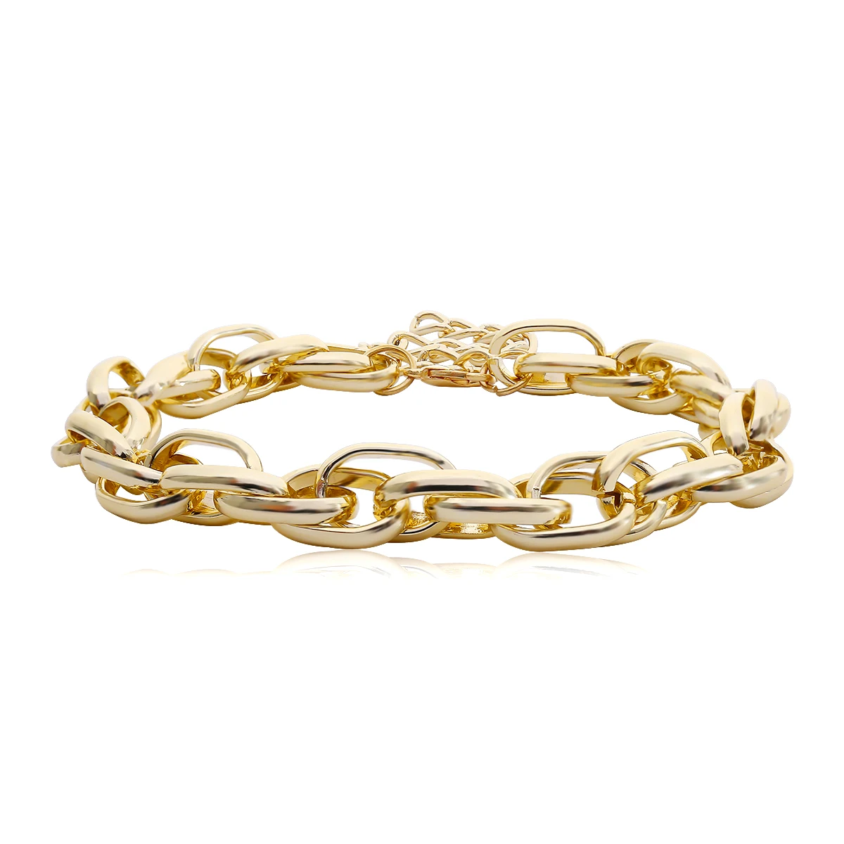Heavy metal chain punk retro versatile short neck chain women's simple twist thick chain
Heavy metal chain punk retro versatile short neck chain women's simple twist thick chain
