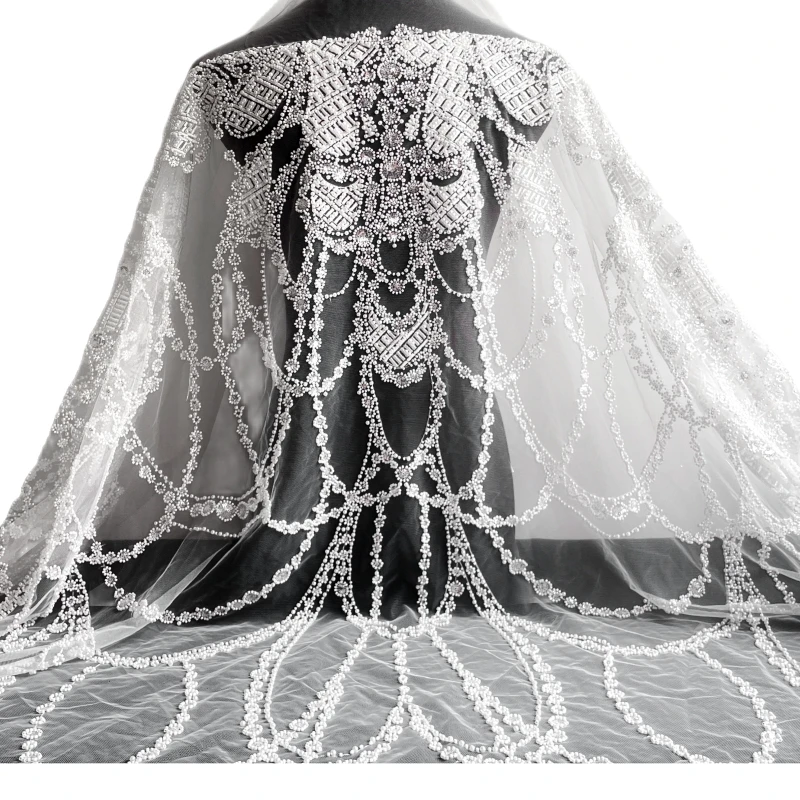 DIY Pearl Sequin Lace Fabric, Evening Dress Accessories, Luxury, Available in Off White, New, 2023, 2023
DIY Pearl Sequin Lace Fabric, Evening Dress Accessories, Luxury, Available in Off White, New, 2023, 2023
