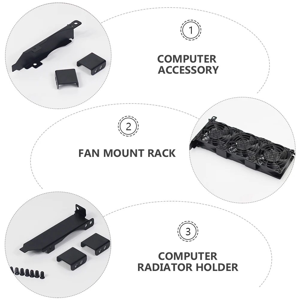 1 Set Pci Slot Fan Mount Rack For Video Card Cooling Bracket Triple Radiator Holder Large Heat Dissipation Support
1 Set Pci Slot Fan Mount Rack For Video Card Cooling Bracket Triple Radiator Holder Large Heat Dissipation Support