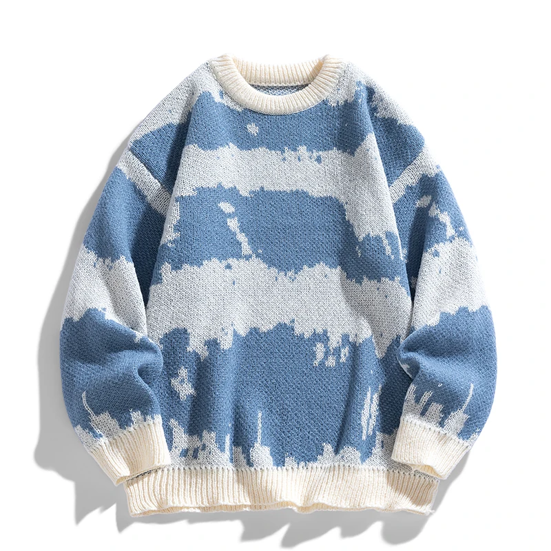 New Popular Spring Autumn Graffiti Jacquard Pattern Pullover Sweater Casual Round Neck Contrast Color Knitted Men's Pullover
New Popular Spring Autumn Graffiti Jacquard Pattern Pullover Sweater Casual Round Neck Contrast Color Knitted Men's Pullover