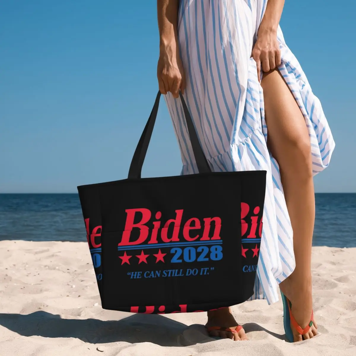 Biden 2028 Beach Tote Bag Sport Gym Yoga Duffle Large Tote Bag Women Travel Bag Fitness bag
Biden 2028 Beach Tote Bag Sport Gym Yoga Duffle Large Tote Bag Women Travel Bag Fitness bag