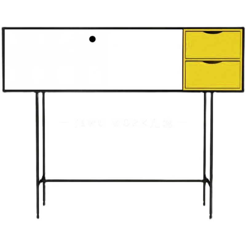 Minimally designed foyer table, small-sized household bedroom, dressing table, storage and storage for girls
Minimally designed foyer table, small-sized household bedroom, dressing table, storage and storage for girls