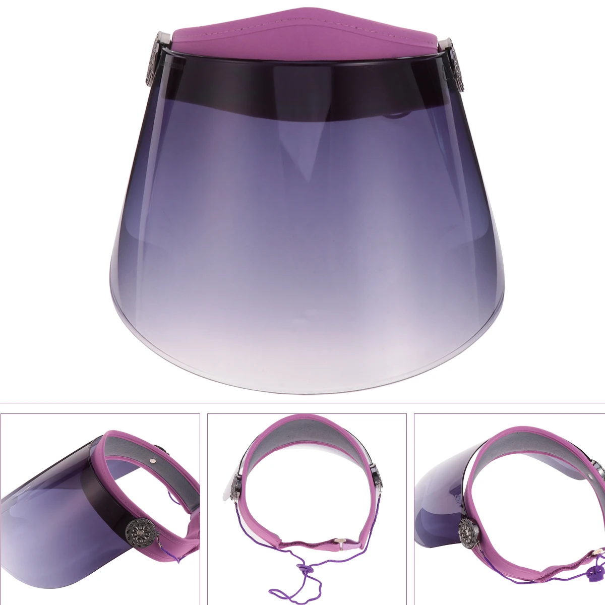 Sun Visor Shield Hat UV Protection Beach Cap Sunshade Woman Blocking Bucket Empty Design Transparent Face Cover Riding Fence
Sun Visor Shield Hat UV Protection Beach Cap Sunshade Woman Blocking Bucket Empty Design Transparent Face Cover Riding Fence