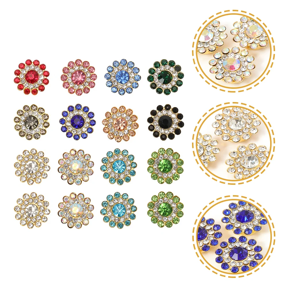 100 Pcs 14mm Sun Flower Drill Multi-function Rhinestone Bulk Ornaments Rhinestones Alloy Charms Flat Back Large Decoration
100 Pcs 14mm Sun Flower Drill Multi-function Rhinestone Bulk Ornaments Rhinestones Alloy Charms Flat Back Large Decoration