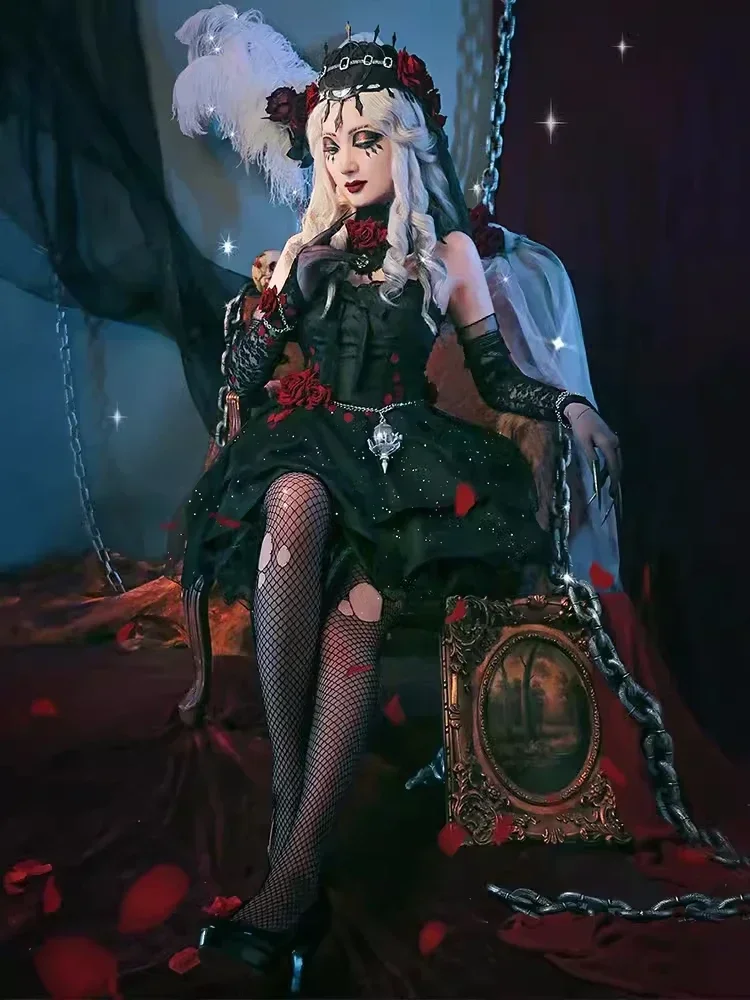 Halloween Party Lovers Suit Ada Mesmer Cosplay Suit Game Identity V Psychologist Anime Fashion Dress Uniform Role Play Clothing
Halloween Party Lovers Suit Ada Mesmer Cosplay Suit Game Identity V Psychologist Anime Fashion Dress Uniform Role Play Clothing