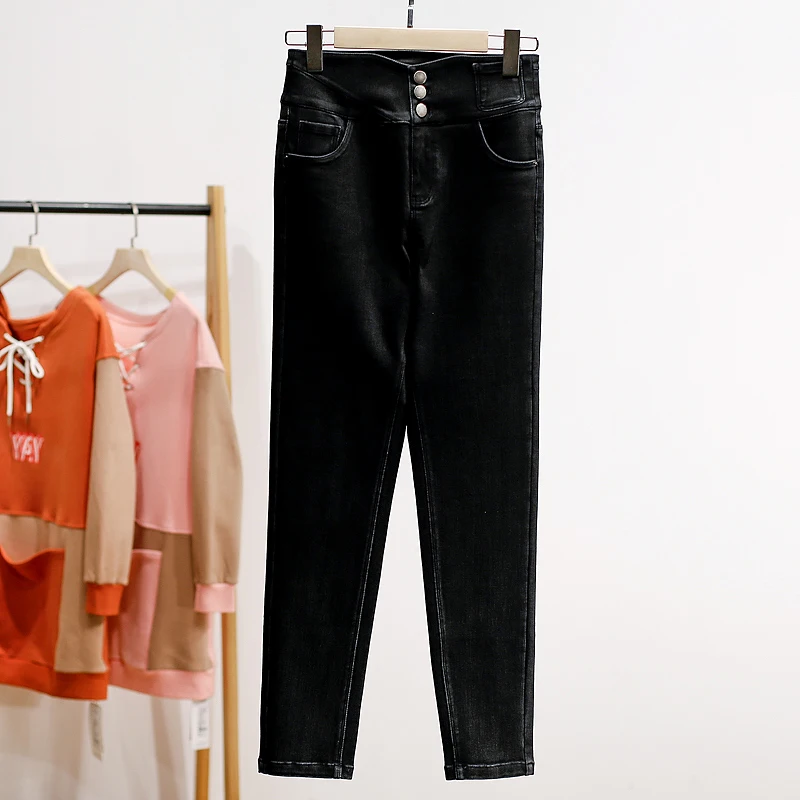 XKing Spring 2026 Women's Slimming High Waist Pencil Jeans Denim Skinnies 281 Long Trousers Regular Thickness Autumn Wear
XKing Spring 2026 Women's Slimming High Waist Pencil Jeans Denim Skinnies 281 Long Trousers Regular Thickness Autumn Wear