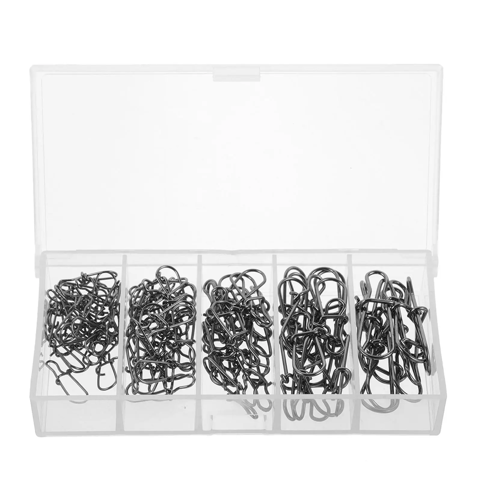 100pcs Lure Pins Stainless Steel Duo Lock Fishing Duo Lock Snap Snap Fishing Accessories Saltwater Gear Barrel Swivels
100pcs Lure Pins Stainless Steel Duo Lock Fishing Duo Lock Snap Snap Fishing Accessories Saltwater Gear Barrel Swivels
