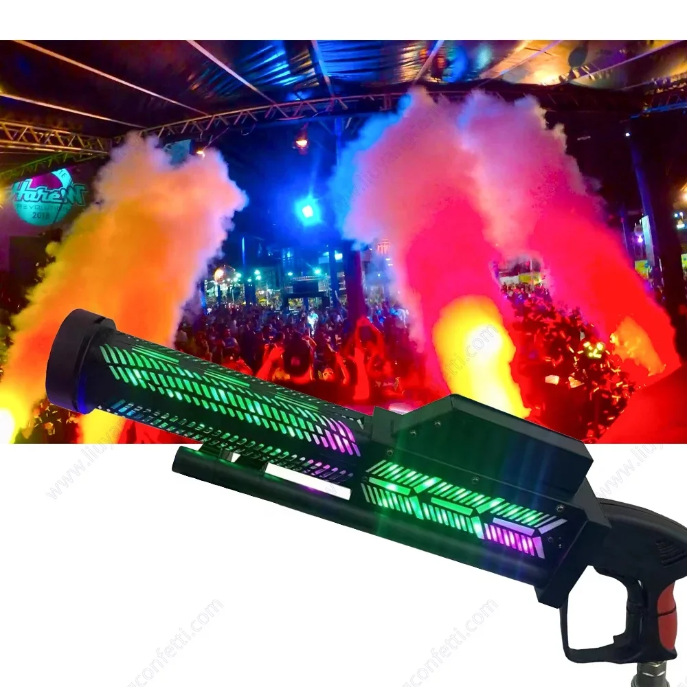 DJ Equipment DMX Co2 Jet Spray Machine RGB LED Co2 Smoke Fog DJ Cannon Wedding Disco Nightclub Party Wedding Stage Event Concert
DJ Equipment DMX Co2 Jet Spray Machine RGB LED Co2 Smoke Fog DJ Cannon Wedding Disco Nightclub Party Wedding Stage Event Concert