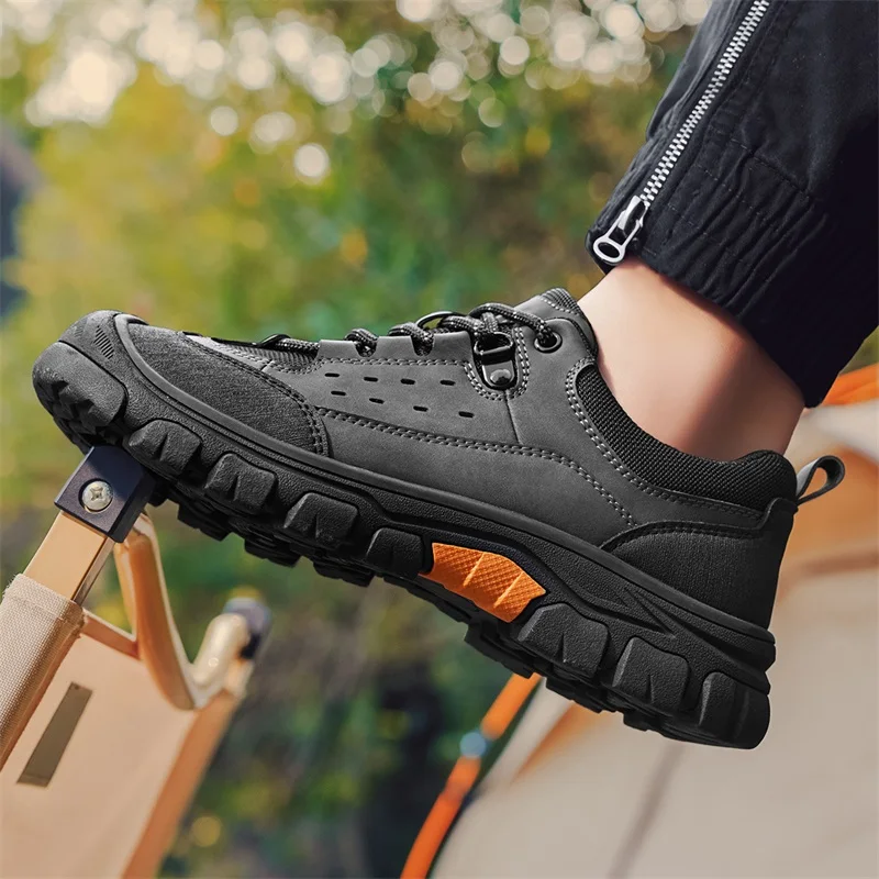 Men Outdoor Camping Hiking Shoes Men's Genuine Leather Sports Sneakers Travel Casual Shoes Senior Leisure Walking Climbing Shoes
Men Outdoor Camping Hiking Shoes Men's Genuine Leather Sports Sneakers Travel Casual Shoes Senior Leisure Walking Climbing Shoes
