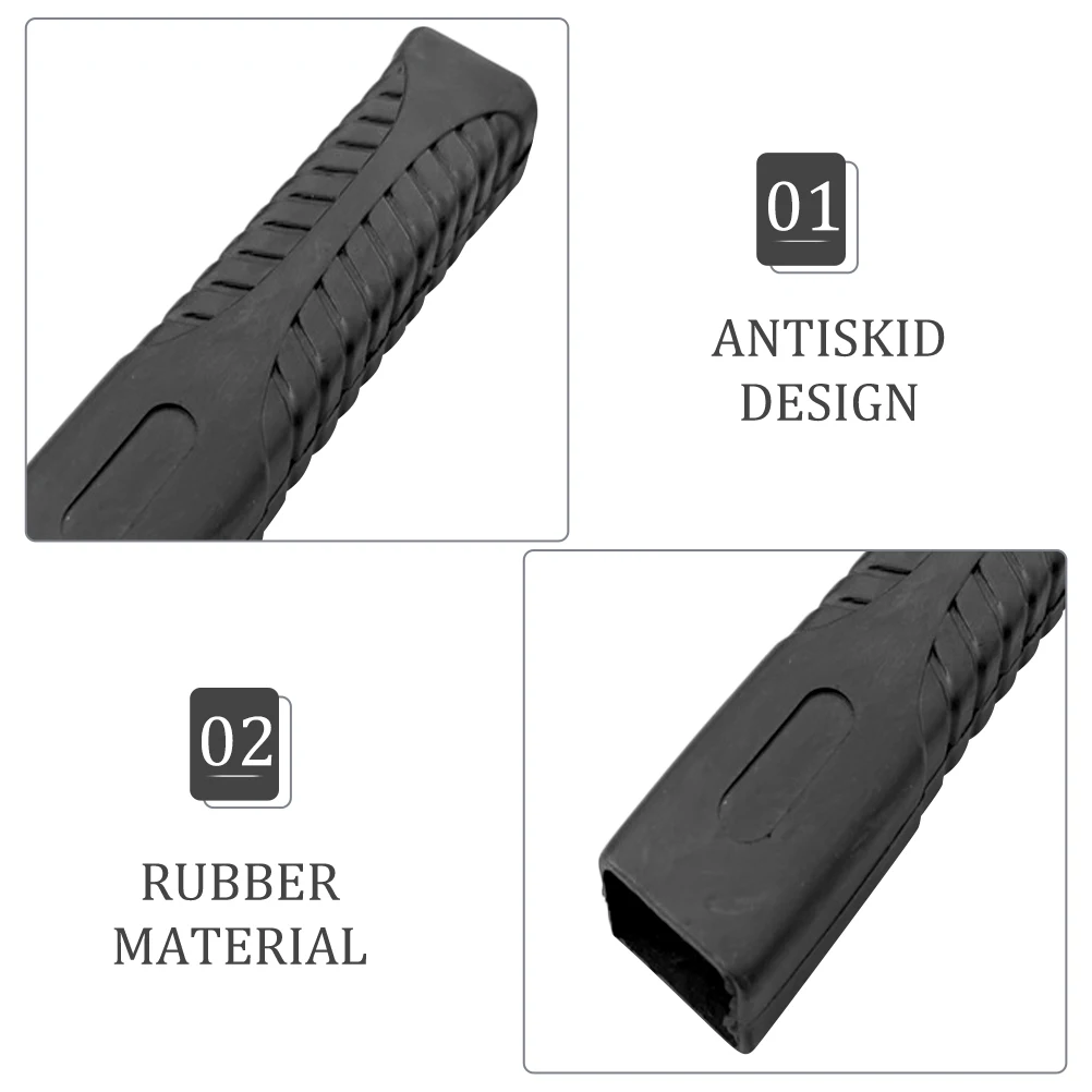 8pcs Rubber Cover Anti slip Sleeve Protector Black Nonslip Grips H Protector Grips Woodworking Home Repair Durable
8pcs Rubber Cover Anti slip Sleeve Protector Black Nonslip Grips H Protector Grips Woodworking Home Repair Durable