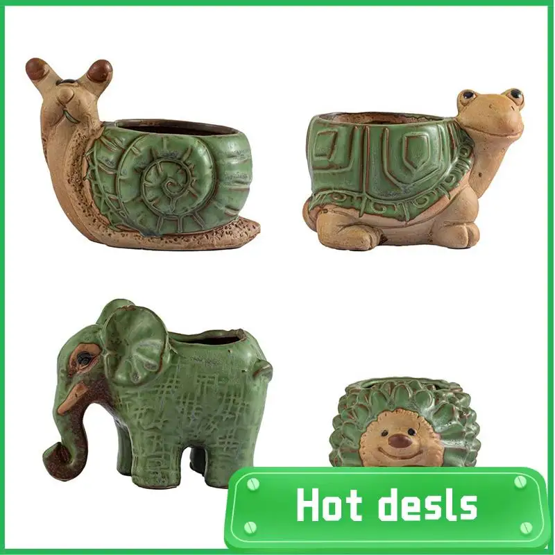 Small Succulent Pot With Drainage, Indoor Plant, Cute Cactus Bonsai Pot, For Home Decoration
Small Succulent Pot With Drainage, Indoor Plant, Cute Cactus Bonsai Pot, For Home Decoration