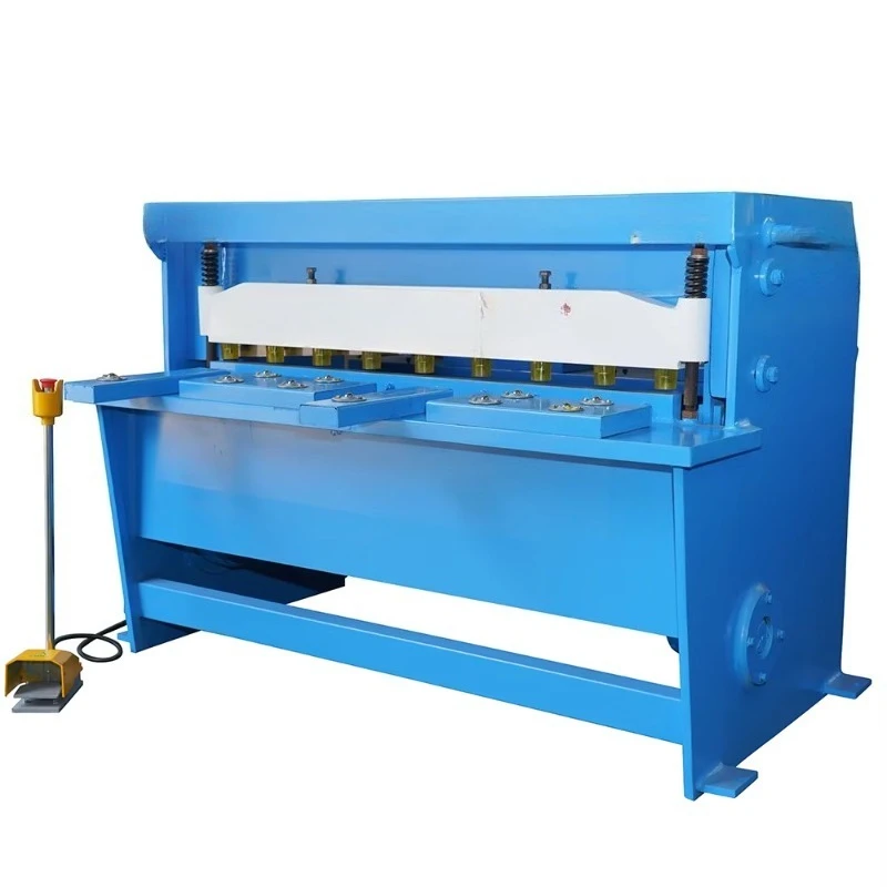 Manual industrial shearing machine, used for steel plate cutting, energy-saving pump motors and PLC core components
Manual industrial shearing machine, used for steel plate cutting, energy-saving pump motors and PLC core components