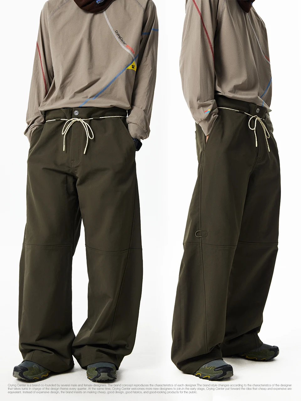 ex High Waist Wide Leg Pants Crnenter Bana Casual Trousers for Men And Women Polyester Fiber CleanFit
ex High Waist Wide Leg Pants Crnenter Bana Casual Trousers for Men And Women Polyester Fiber CleanFit