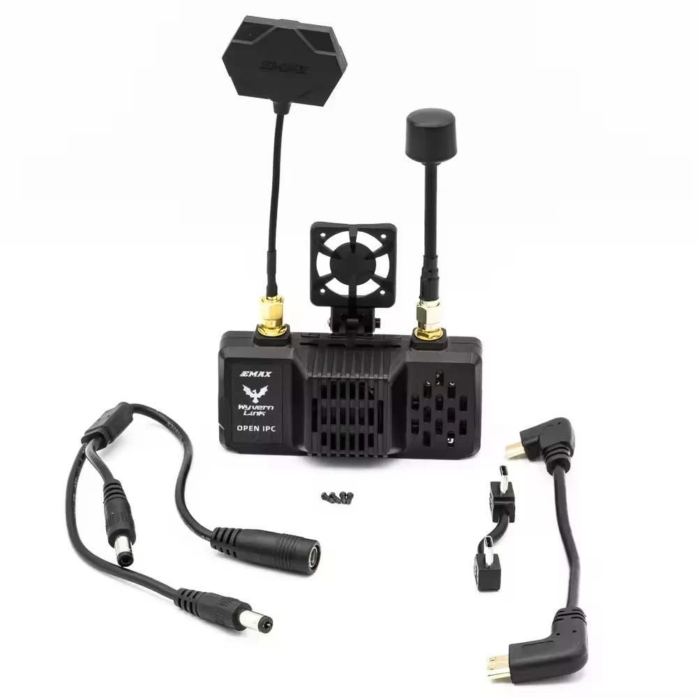 EMAX OpenIPC Wyvern Link Alpha 800mW VTX FPV Goggle VRX Low Latency HD Video Transmission Aluminum Shell RC Drone Parts
EMAX OpenIPC Wyvern Link Alpha 800mW VTX FPV Goggle VRX Low Latency HD Video Transmission Aluminum Shell RC Drone Parts