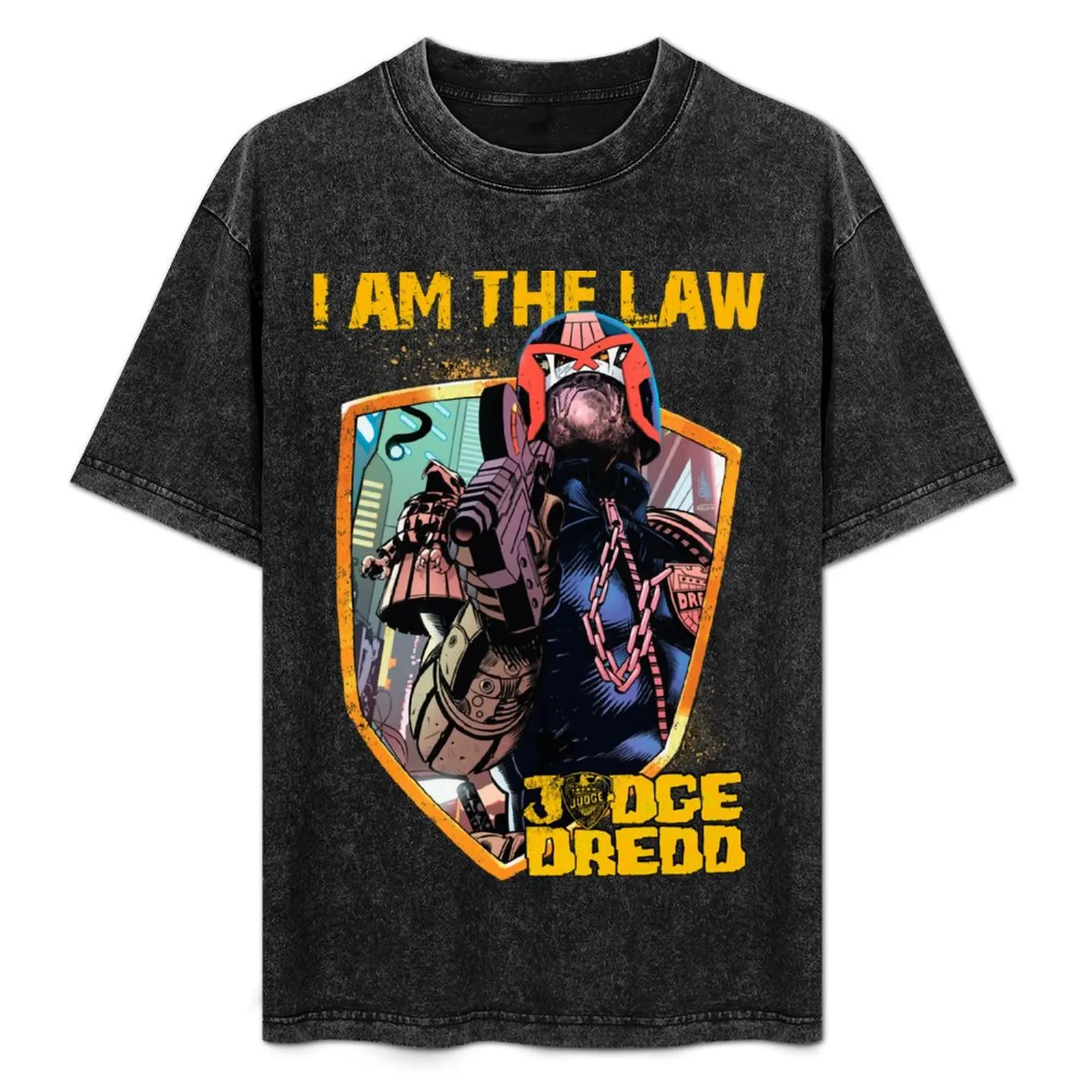 Футболка Dredd - I Am The Law, ультрамягкая дышащая футболка
Футболка Dredd - I Am The Law, ультрамягкая дышащая футболка