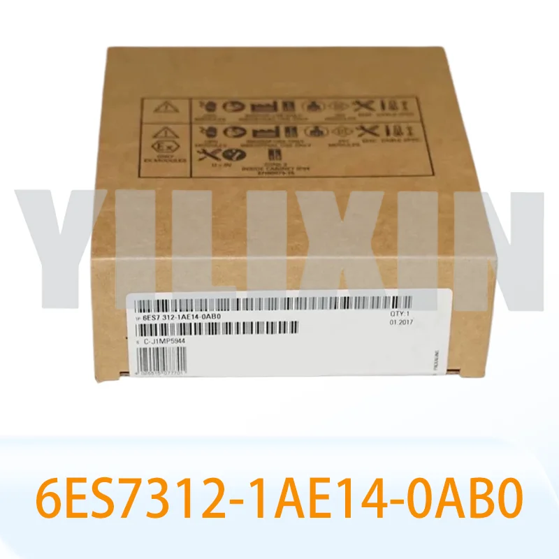 New Original 6ES7312-1AE14-0AB0 24V DC PLC Module
New Original 6ES7312-1AE14-0AB0 24V DC PLC Module