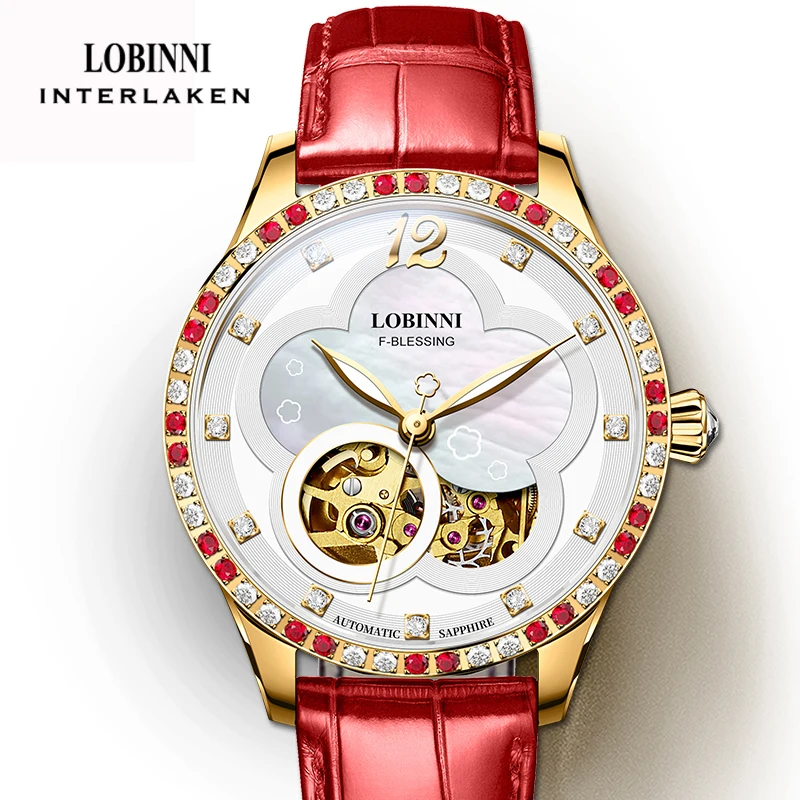 LOBINNI 2022 Luxury Ladies Watch MIYOTA Movement Automatic Mechanical Watchs Mother-of-Pearl Dial Sapphire Glass Ladies Watches
LOBINNI 2022 Luxury Ladies Watch MIYOTA Movement Automatic Mechanical Watchs Mother-of-Pearl Dial Sapphire Glass Ladies Watches