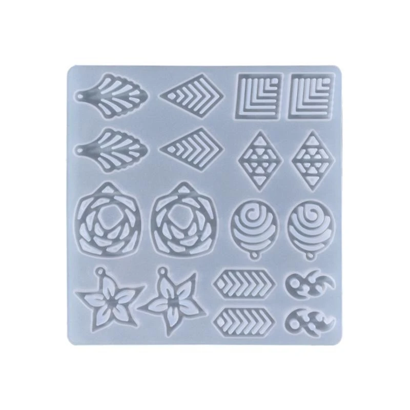 Flower-shaped Earring Combination Earrings Mold Serving Board Silicone Mold Home Decoration Mold Suitable for Women
Flower-shaped Earring Combination Earrings Mold Serving Board Silicone Mold Home Decoration Mold Suitable for Women