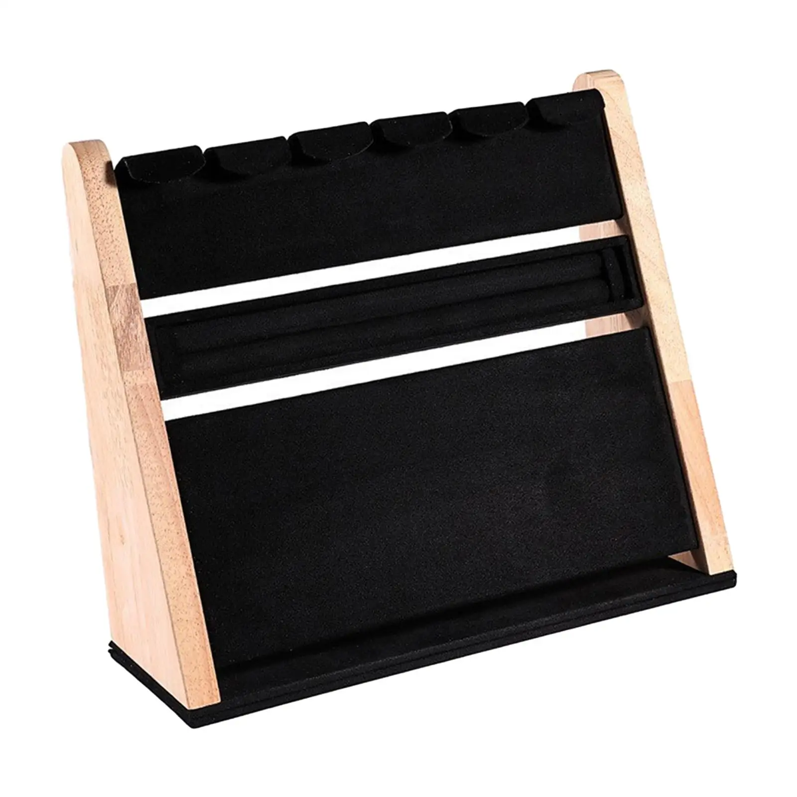 Jewelry Stand Wooden Necklace Holder Jewelry Holder Jewelry Organizer Display Panel for Bangles Watch Hanging Pendant Necklaces
Jewelry Stand Wooden Necklace Holder Jewelry Holder Jewelry Organizer Display Panel for Bangles Watch Hanging Pendant Necklaces