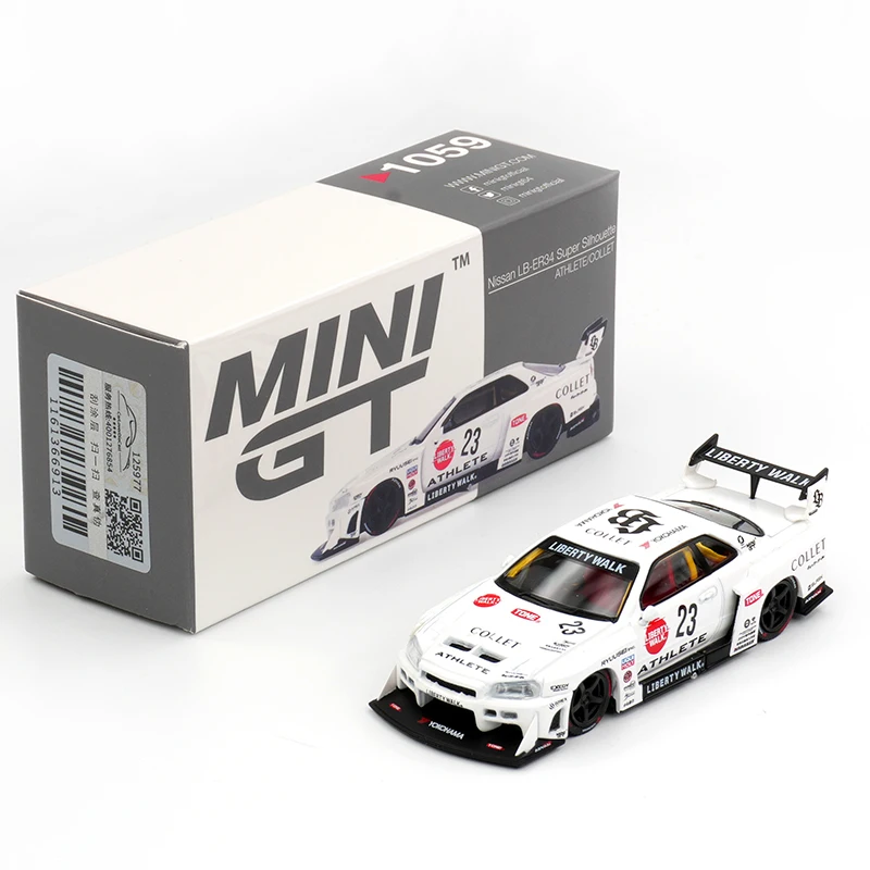 MINIGT 1:64 LBWK Nissan LB ER34 Super Silhouette ATHLETE COLLET S15 SILVIA ATHLETE Литая под давлением модель автомобиля Коллекция игрушек 1059 1054
MINIGT 1:64 LBWK Nissan LB ER34 Super Silhouette ATHLETE COLLET S15 SILVIA ATHLETE Литая под давлением модель автомобиля Коллекция игрушек 1059 1054