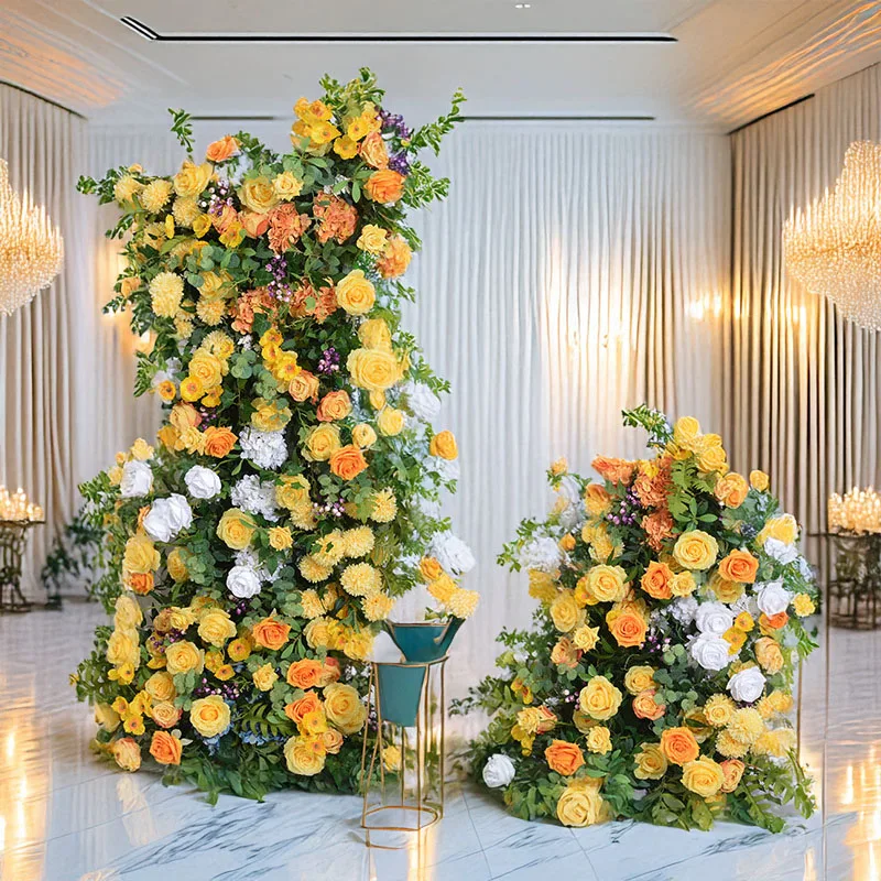 200CM Yellow Artificial Rose Wedding Background Wall Decoration Rose Proposal Birthday Party Decoration Flower Arrangement
200CM Yellow Artificial Rose Wedding Background Wall Decoration Rose Proposal Birthday Party Decoration Flower Arrangement
