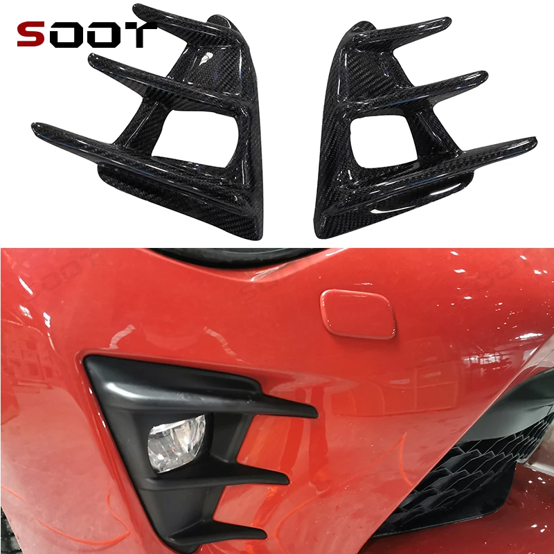 For Toyota GT86 Subaru BRZ Carbon Fiber Fog lamp Front Bumper Air Vent Trim Splitter Cover Fog Ligth Intake Lamp Bezel Auto Part
For Toyota GT86 Subaru BRZ Carbon Fiber Fog lamp Front Bumper Air Vent Trim Splitter Cover Fog Ligth Intake Lamp Bezel Auto Part