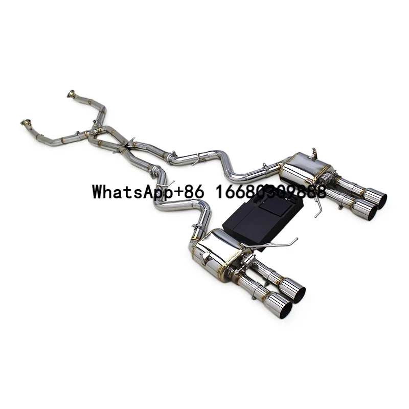 Auto Performance Parts for M3 E90/E92/E93 V8 4.0L 2008-2013 2.5inch Dual X Mid Pipe Stainless Steel Valved Catback Muffler
Auto Performance Parts for M3 E90/E92/E93 V8 4.0L 2008-2013 2.5inch Dual X Mid Pipe Stainless Steel Valved Catback Muffler
