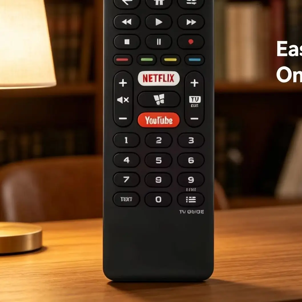 Smart TV Remote Control BRC0884305/01 Replacement Built-in Netflix YouTube Keys For Flat Panel LED LCD Television
Smart TV Remote Control BRC0884305/01 Replacement Built-in Netflix YouTube Keys For Flat Panel LED LCD Television