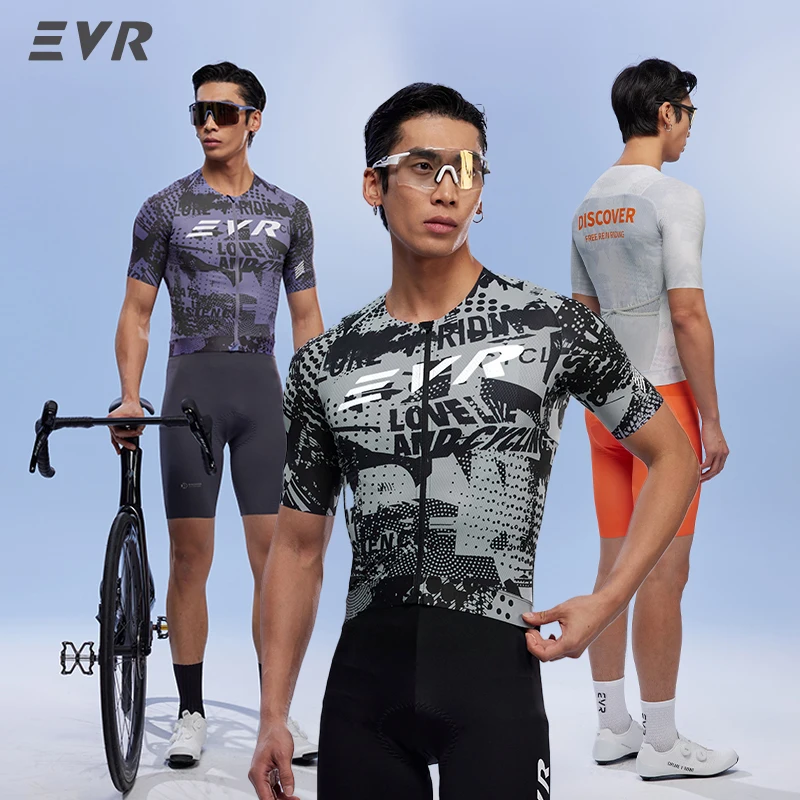 EVR Cycling Clothing Men's Short-sleeved Summer Breathable Road Cycling Top Sweat-wicking Quick-drying Cycling Equipment
EVR Cycling Clothing Men's Short-sleeved Summer Breathable Road Cycling Top Sweat-wicking Quick-drying Cycling Equipment