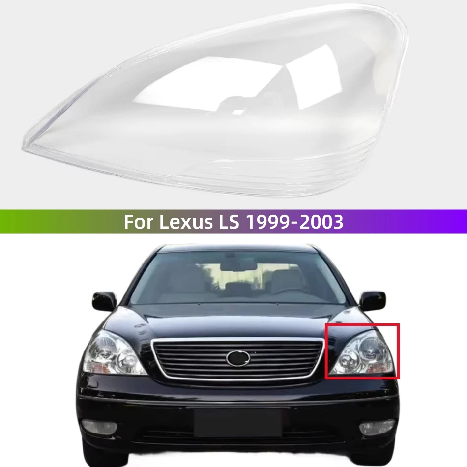 Для Lexus LS LS430 LS460 LS600 1999 2000 2001 2002 2003 автоаксессуары крышка фары замена оригинального абажура
Для Lexus LS LS430 LS460 LS600 1999 2000 2001 2002 2003 автоаксессуары крышка фары замена оригинального абажура