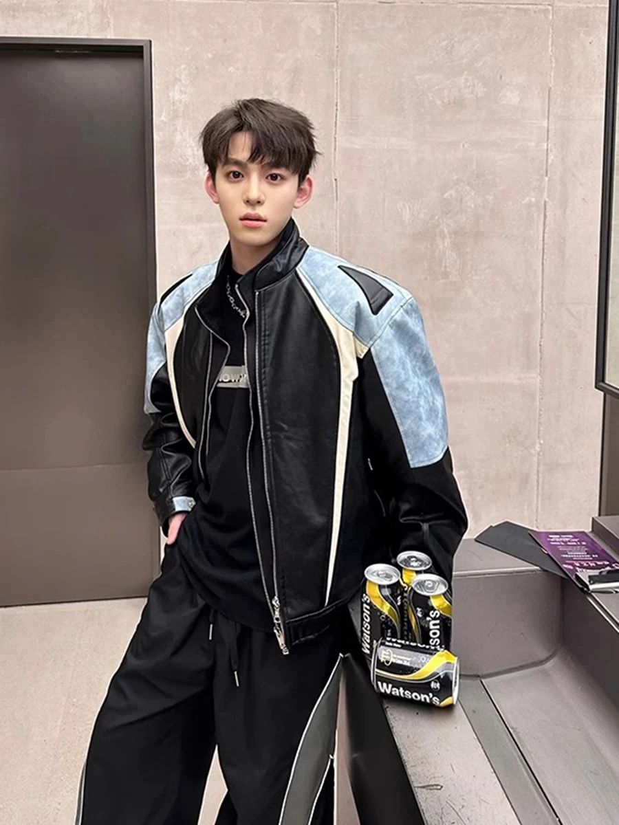 Мужская кожаная куртка с эффектом окрашивания, в мотоциклетном стиле, с воротником-стойкой, винтажная, с накладками на плечах, модная, городская, повседневная, с длинными рукавами, на молнии
Мужская кожаная куртка с эффектом окрашивания, в мотоциклетном стиле, с воротником-стойкой, винтажная, с накладками на плечах, модная, городская, повседневная, с длинными рукавами, на молнии