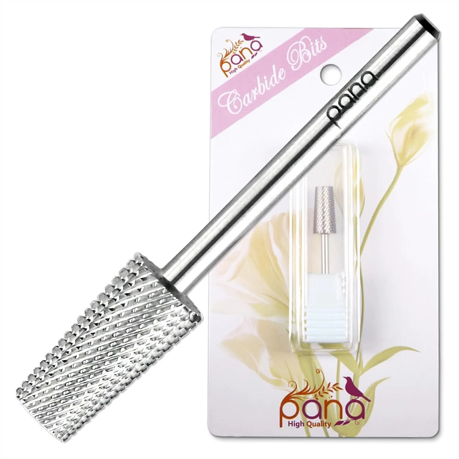 Tapered Barrel Carbide Nail Bit for Electric Drill, Fine Grit Nail File for Manicure Pedicure and Cuticle Care
Tapered Barrel Carbide Nail Bit for Electric Drill, Fine Grit Nail File for Manicure Pedicure and Cuticle Care