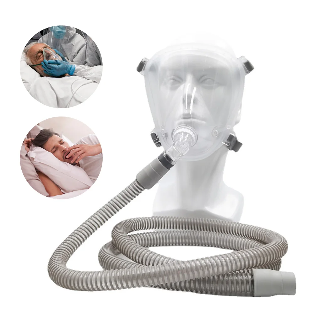 CPAP Full Face Mask Medical Silicon Full Facial Mask Auto BiPAP CPAP Mouth Nasal Mask with Headgear for Sleep Apnea Anti Snoring
CPAP Full Face Mask Medical Silicon Full Facial Mask Auto BiPAP CPAP Mouth Nasal Mask with Headgear for Sleep Apnea Anti Snoring