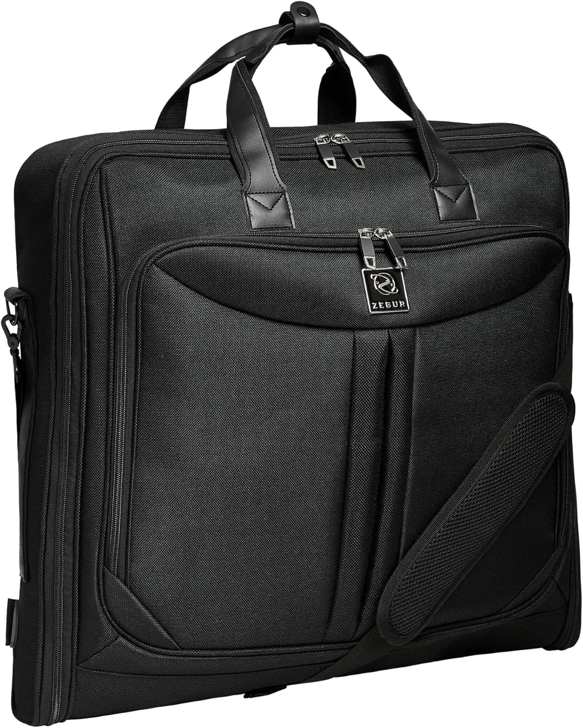 Premium Suit Garment Bag Carry On - Hangs 4 Suits - Travel & Business with Shoulder Strap and Laptop Compartment
Premium Suit Garment Bag Carry On - Hangs 4 Suits - Travel & Business with Shoulder Strap and Laptop Compartment
