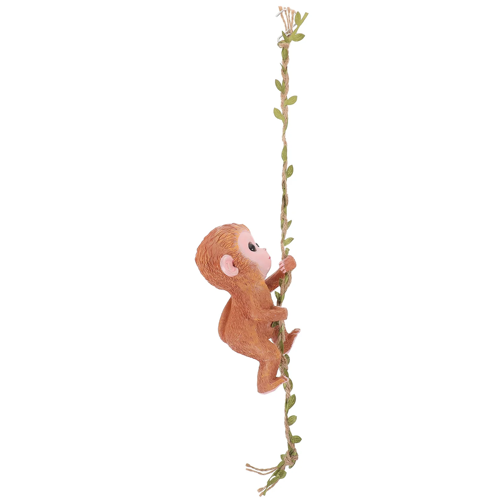 Resin Hanging Monkey Ornament Adorable Delicate Monkey Decor Lightweight Garden Accessories Courtyard Hanging Statue
Resin Hanging Monkey Ornament Adorable Delicate Monkey Decor Lightweight Garden Accessories Courtyard Hanging Statue