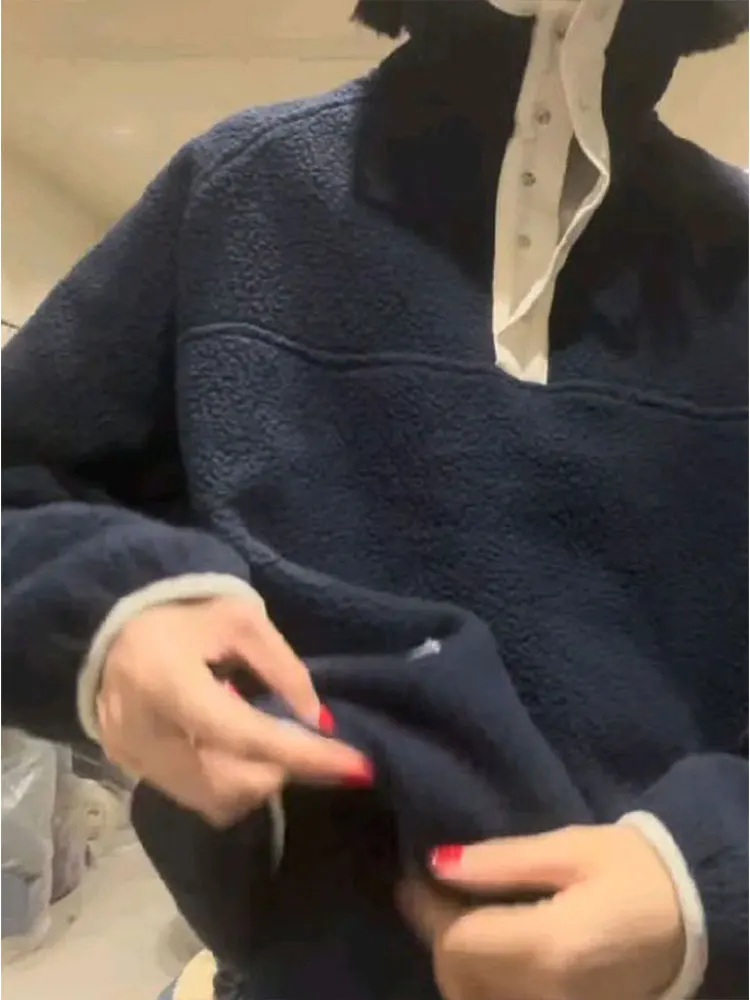 Korean Style Thickened Heavy Industry High Collar Fleece Lined Sweatshirt Luxury Sensation Versatile Personality Spring Top
Korean Style Thickened Heavy Industry High Collar Fleece Lined Sweatshirt Luxury Sensation Versatile Personality Spring Top