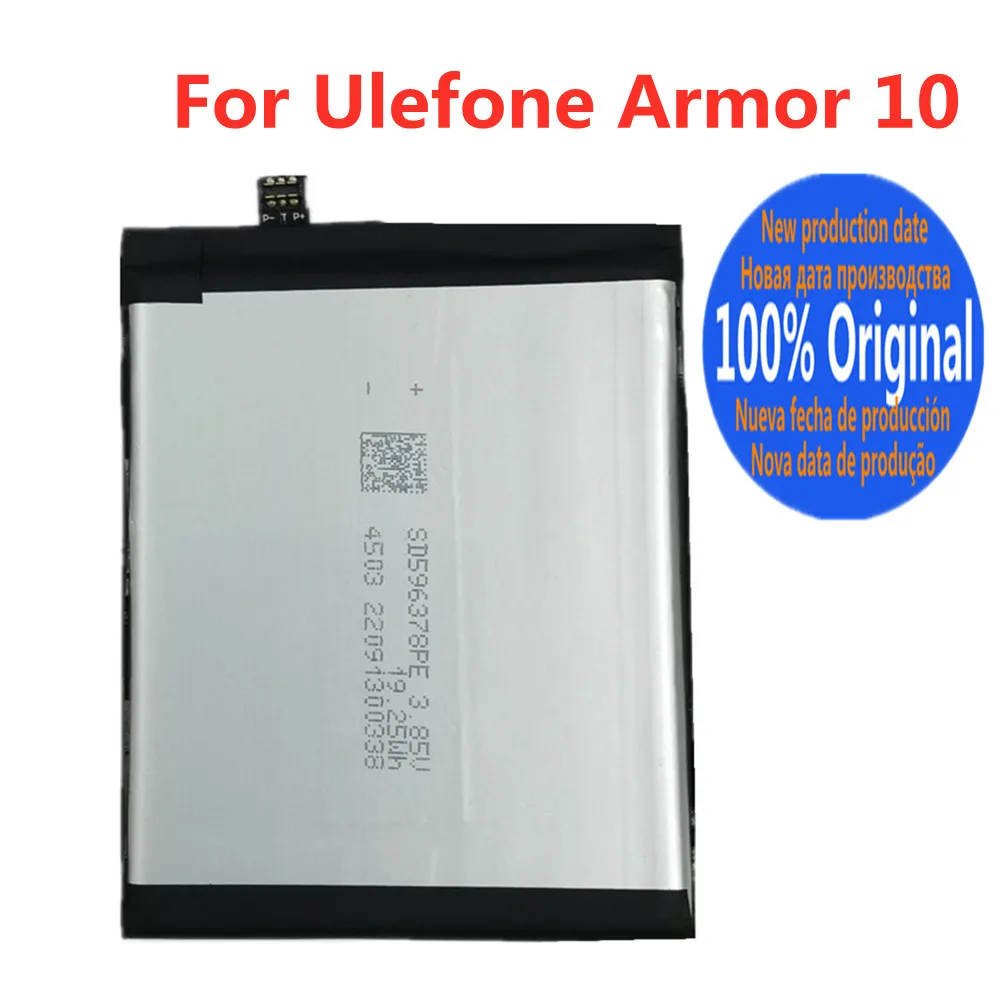New Original Battery For Ulefone Armor 10 Armor10 Phone Replacement Battery Bateria In Stock Fast Deliver + Tools
New Original Battery For Ulefone Armor 10 Armor10 Phone Replacement Battery Bateria In Stock Fast Deliver + Tools