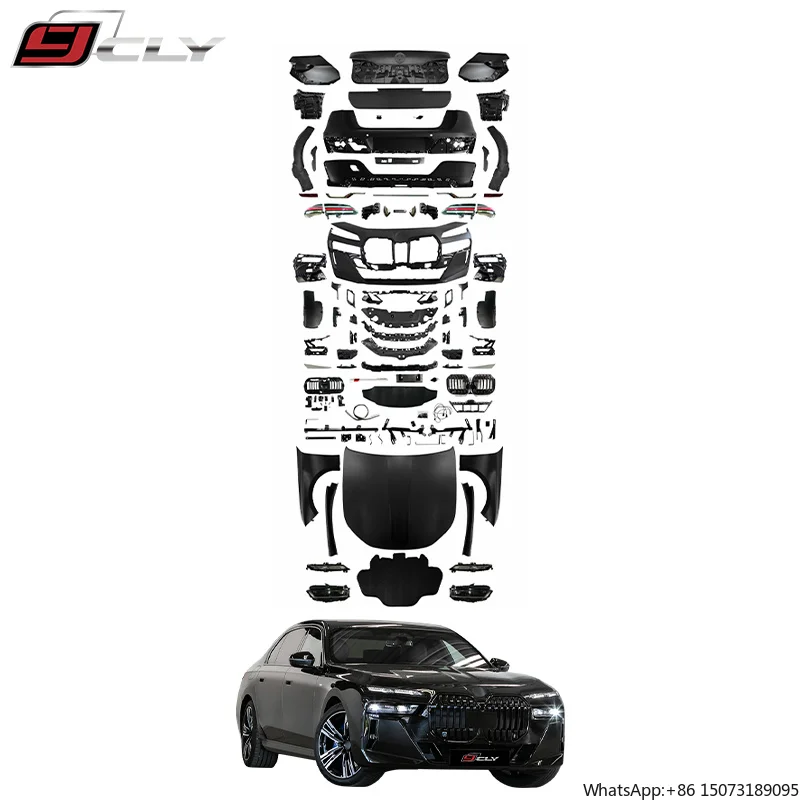 CLY Automotive Parts for 7 Series F02 Upgrade 2023 G70 M Sport Body Kit Front Bumper Hood Fender Headlight Taillight Grill
CLY Automotive Parts for 7 Series F02 Upgrade 2023 G70 M Sport Body Kit Front Bumper Hood Fender Headlight Taillight Grill