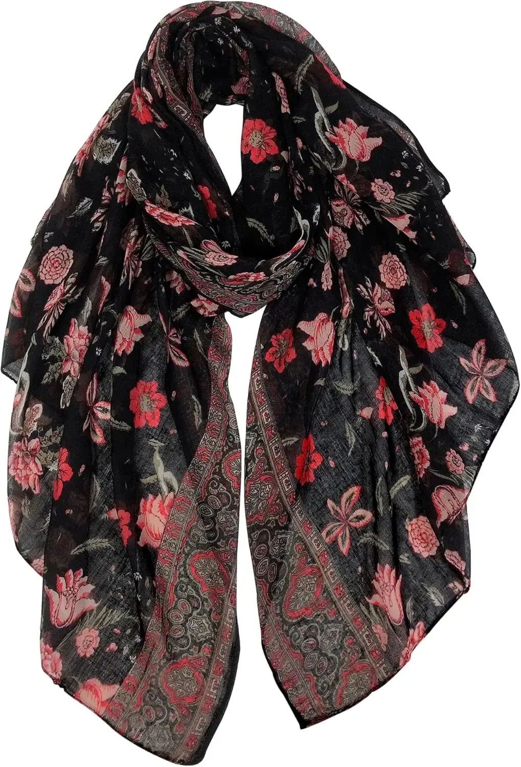 Lightweight Scarves Fashion Flowers Print Women Cotton Wrap Scarf Head Shawl Summer Gift
Lightweight Scarves Fashion Flowers Print Women Cotton Wrap Scarf Head Shawl Summer Gift