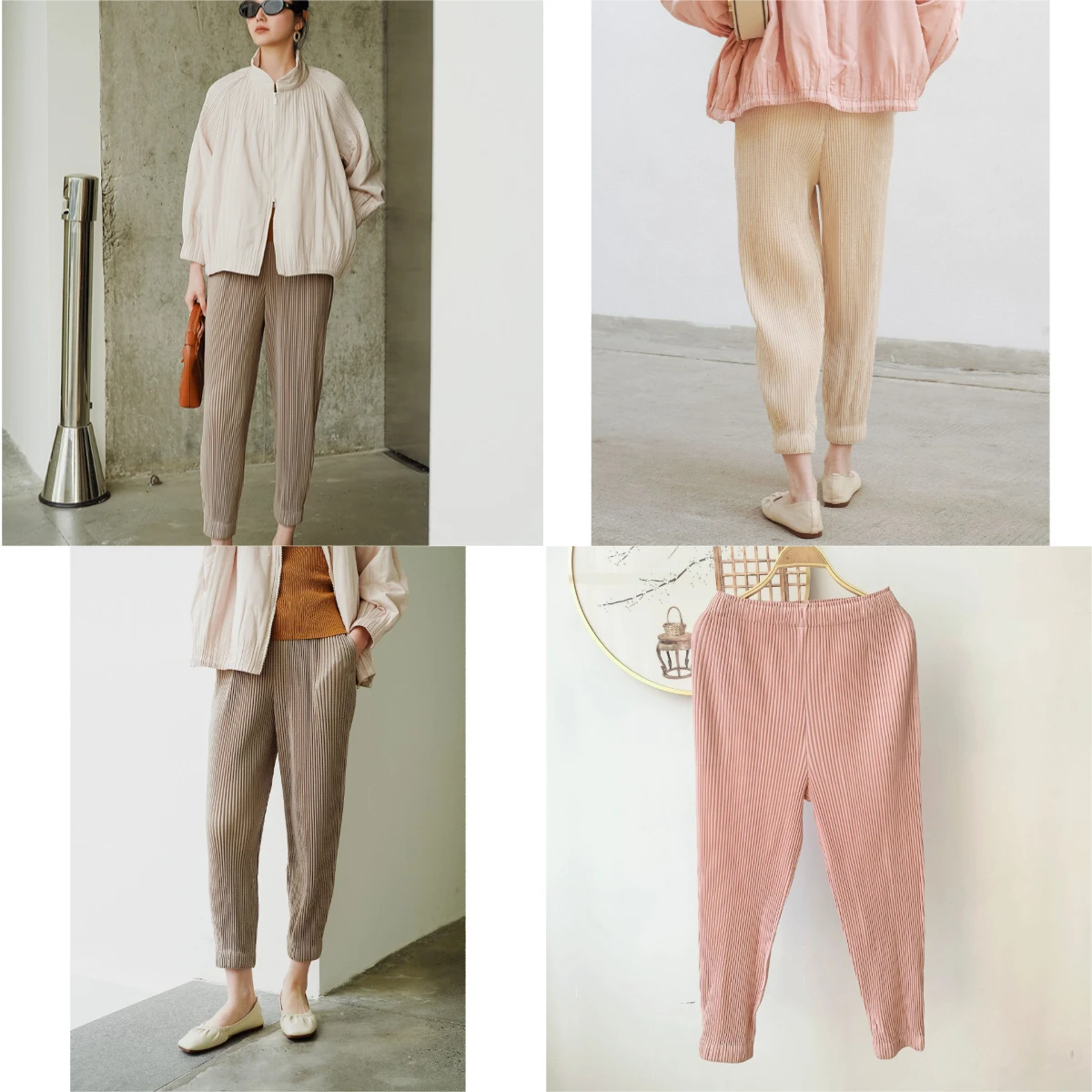 Miyake Pleated Autumn and Spring New Pleated Clothing Light Luxury Fashion Casual Trousers Drawstring Trousers Pencil Trousers
Miyake Pleated Autumn and Spring New Pleated Clothing Light Luxury Fashion Casual Trousers Drawstring Trousers Pencil Trousers