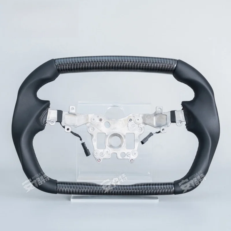 Suitable for Tesla 2024 Cybertruck carbon fiber car steering wheel modification
Suitable for Tesla 2024 Cybertruck carbon fiber car steering wheel modification