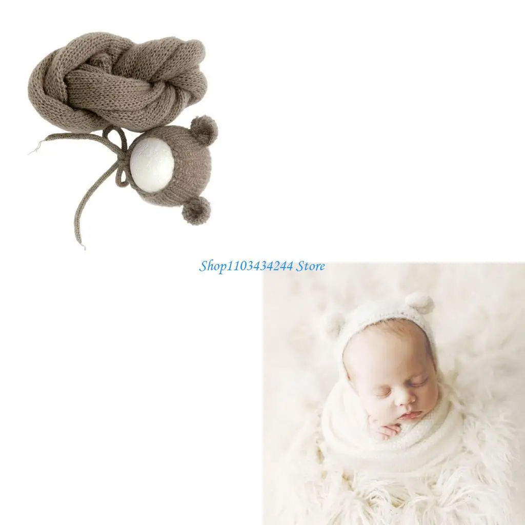 Комплект из мохеровой накидки и шапочки для новорожденных должен быть связан с вязаной накидкой и шапкой в тематическом стиле
Комплект из мохеровой накидки и шапочки для новорожденных должен быть связан с вязаной накидкой и шапкой в тематическом стиле