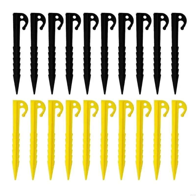 652F 20 Pcs Heavy Duty Tent Peg Canopy Stakes Camping Peg with Spirals Design Tent Stakes for Camping, Backpacking, Gardening
652F 20 Pcs Heavy Duty Tent Peg Canopy Stakes Camping Peg with Spirals Design Tent Stakes for Camping, Backpacking, Gardening