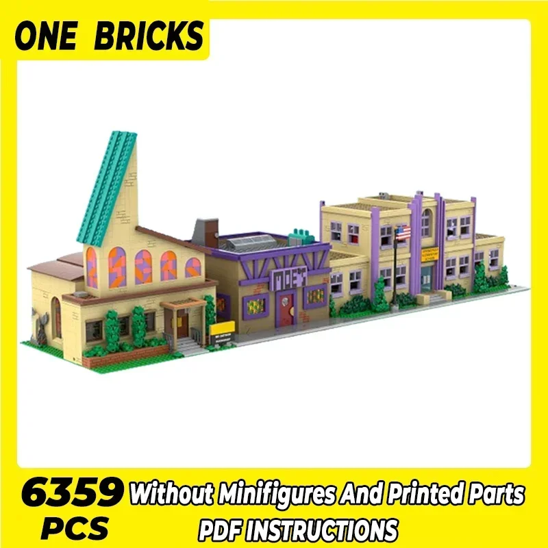 City Street View Model Moc Building Bricks Springfield Architecture Technology Modular Block Gift Christmas Toy DIY Set Assembly
City Street View Model Moc Building Bricks Springfield Architecture Technology Modular Block Gift Christmas Toy DIY Set Assembly