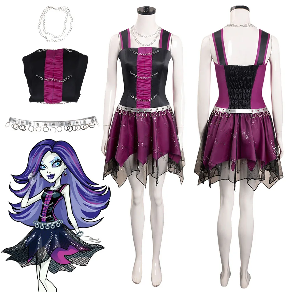 Spectra Cosplay Vondergeist Fantasy Cartoon Monster Costume Disguise Adult Women Roleplay Fantasia Outfits Female Halloween
Spectra Cosplay Vondergeist Fantasy Cartoon Monster Costume Disguise Adult Women Roleplay Fantasia Outfits Female Halloween